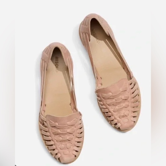 Nisolo Huarache Flats - Tan - Picture 3 of 4